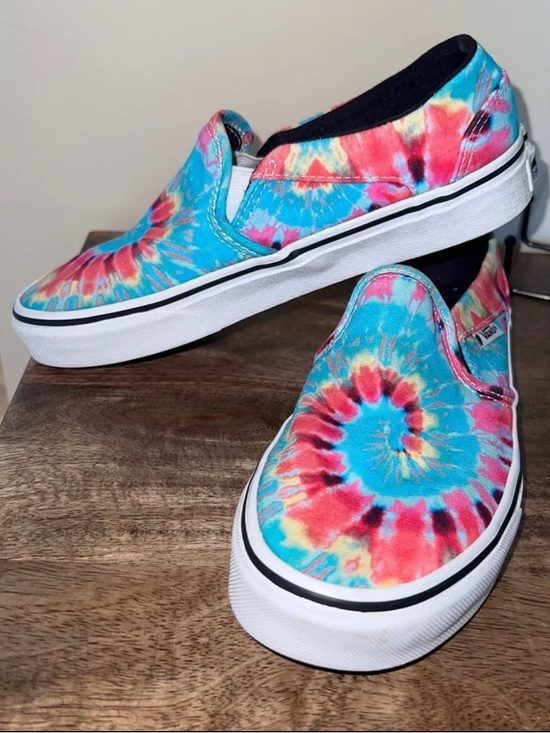 Vans Shoes - Vans Tie-Dye Slip-Ons